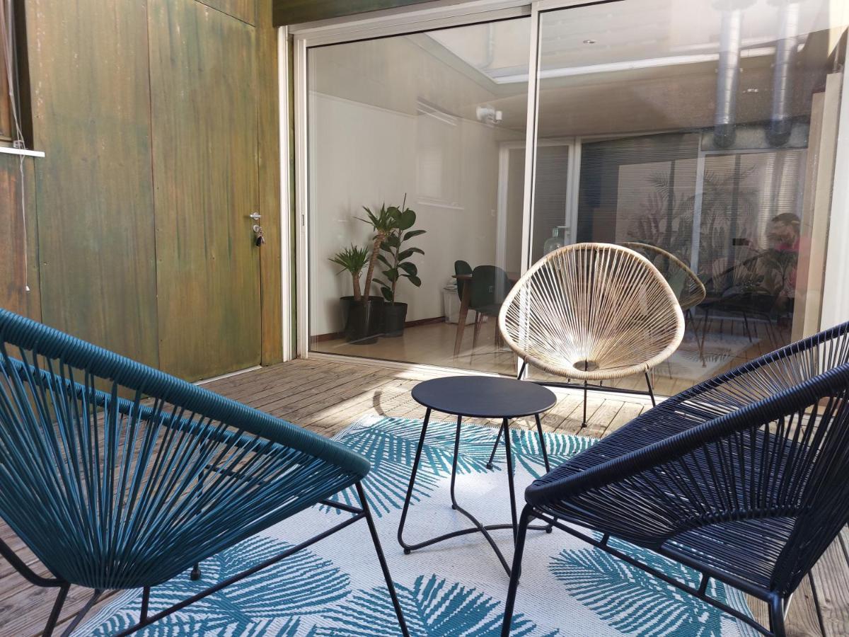 Le Peyrot*** Coeur De Ville 55M² Avec Patio 罗德兹 外观 照片